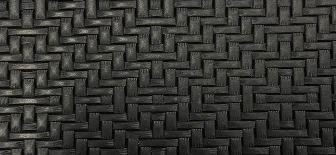Embossed Diamond Weave Leather